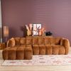 Bronx71 Ecksofa Luca Chenille kupfer links Bild 3