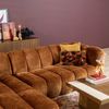 Bronx71 Ecksofa Luca Chenille kupfer links Bild 5