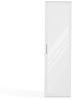 TOPESHOP GARDEROBENSCHRANK DUO Eiche Spiegel 180x50x35 (H 180 x T 35 x B 50 cm) Bild 2