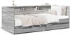vidaXL Tagesbett mit Schubladen ohne Matratze Grau Sonoma 90x200 cm 3280851 Bild 2