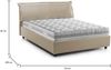 Dmora Amilcare-Doppelbett, Bettkasten mit abnehmbarem Bezug, gepolstertem Kopfteil und Bettkastenrahmen, 100 % Made in Italy, inklusive Matratze 160 x 190 cm, Beige Bild 3