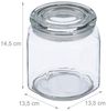 6er Set Vorratsgläser mit Deckel 1300 ml Bild 4