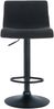 CLP Barhocker Hover mit Stoffbezug,schwarz Metall matt schwarz Bild 3