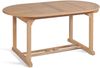 Garten-Sitzgruppe MANUEL 5-tlg. - Teak, Teakbraun | Gartenmöbel-Set Gartengarnitur Garten-Essgruppe mit Stühlen B und Esstisch Bild 3