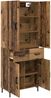 vidaXL Highboard Wandmontiert Altholz 69,5 x 34 x 180 cm Holzwerkstoff 3415832 Bild 5