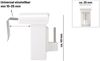 Deco-Raum® Fensterhaken Dekohaken Fensterclip für Fensterdekoration Weiß - Fensterdicke: 10-27mm UNIVERSAL | Set: 20 Stück | Material: Kunststoff/Metall | Farbe: Weiß Bild 2