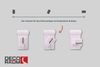Deco-Raum® Fensterhaken Dekohaken Fensterclip für Fensterdekoration Weiß - Fensterdicke: 10-27mm UNIVERSAL | Set: 20 Stück | Material: Kunststoff/Metall | Farbe: Weiß Bild 5