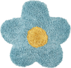 Kissen 2er Set Für Kinder Blumenmuster SORREL Baumwolle 30 x 30 cm Blau Bild 4