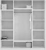 MOEBLO Drehtürenschrank Serena (Modernes, minimalistisches Design mit Vierflügeligen Türen, geräumiger Kleiderstange, mehreren Einlegeböden und robusten Materialien – Perfekt für Schlafzimmer, Garderobe oder Flur Kleiderschrank Schrank Garderobe Schlaf... Bild 3