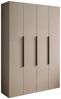 MOEBLO Drehtürenschrank Serena (Modernes, minimalistisches Design mit Vierflügeligen Türen, geräumiger Kleiderstange, mehreren Einlegeböden und robusten Materialien – Perfekt für Schlafzimmer, Garderobe oder Flur Kleiderschrank Schrank Garderobe Schlaf... Bild 2