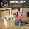 SpaceAid Schuhbox faltbare Schuh-Organizer (Körbe, Boxen mit verstellbaren Trennwänden, 2 St), Schuh-Organizer für 16–32 Paar Bild 4