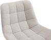 CLP 2er Set Barhocker Dartford,creme Stoff Bild 3