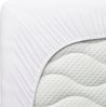 Schlafgut Spannbettlaken Premium, Gummizug: rundum, (1 Stück), Mako-Zwirn-Jersey, Full-white, S 90x190 cm - 100x220 cm Bild 4