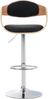 CLP 2er Set Barhocker Kingston Stoff drehbar mit Höhenverstellung,natura/dunkelgrau Bild 2