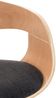 CLP 2er Set Barhocker Kingston Stoff drehbar mit Höhenverstellung,natura/dunkelgrau Bild 5