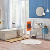Relaxdays Handtuchständer 2 Stangen weiß Bild 5