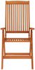 vidaXL Klappbare Gartenstühle 8 Stk. Massivholz Eukalyptus 3087346 Bild 4