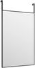 vidaXL Türspiegel Schwarz 40x60 cm Glas und Aluminium 327406 Bild 3
