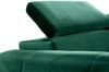 Ecksofa Schlafsofa Sofa AGNESA XS Stoff Salvador Dunkelgrün Ottomane Rechts Bild 5