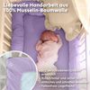 lilimaus Spannbettlaken Musselin Spannbettlaken Baby 60x120 70x140 - Bettlaken Babybett, (1 Stück), Kinderbettlaken 100% Baumwolle, atmungsaktiv für Babybett Bild 3