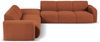 Micadoni Ecksofa Molino 6-Sitzer Links Boucle Braun Bild 2