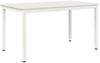 vidaXL Esstisch Weiß 140 x 80 x 75 cm Massives Kiefernholz 892790 Bild 2