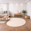 Wollteppich - Opuence 300 x 175 cm - creme - oval Bild 2