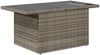 vidaXL 10-tlg. Garten-Sofagarnitur mit Kissen Grau Poly Rattan 3267480 Bild 3