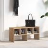 vidaXL Schuhregal Stapelbar Artisan-Eiche 89,5x30x40 cm 858855 Bild 3