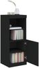 vidaXL Sideboard mit LED-Leuchten Schwarz 41x37x100 cm 836687 Bild 4