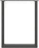 vidaXL Esstischbeine U-Form 2 Stk. Anthrazit 70x(72-73) cm Stahl 4013186 Bild 5
