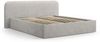 Micadoni Bett Elizabeth Boucle Silber 180x200 Bild 3