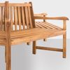 Baumbank NEBEL - Holz Teak 200x200x90 cm | Kreisrunde Sitzbank Mit Lehne Baumbank Gartenbank Für Baum Bild 5