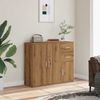 vidaXL Sideboard Artisan-Eiche 91 x 29,5 x 75 cm Holzwerkstoff 855907 Bild 3
