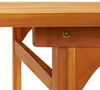 vidaXL Garten-Esstisch 220x90x75 cm Massivholz Akazie 315946 Bild 5