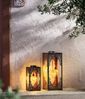 Dehner LED Solarleuchte Solar-Laterne Marsa, Lichtfarbe warmweiß, Metall, Warmweiß, romantische LED-Laterne mit orientalischen Ornamenten Bild 3
