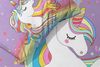 Baby Bettwäsche Set Regenbogen Einhorn 2tlg. 100x135 cm 100% Baumwolle Bild 3
