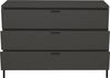 Maeusbacher Bonnie Kommoden Quadrat anthrazit matt lack BxHxT: 119 x 80 x 45 cm Bild 2
