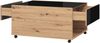 Couchtisch >Mitrovica< in Artisan Eiche Schwarz - 92x47,5x74cm (BxHxT) Bild 4