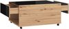 Couchtisch >Mitrovica< in Artisan Eiche Schwarz - 92x47,5x74cm (BxHxT) Bild 5