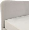 Casâme Bettkasten 140x190 cm mit Kopfteil bezogen mit beigem - LIVY - Beige Bild 4