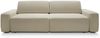 Selsey 'Baleo' 3-Sitzer Sofa mit Schlaffunktion, Chenille-Bezug, Beige, 82 x 257 x 105 cm Bild 5