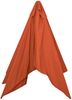 Ersatz-Bezug für Sonnenschirm Florida 3x4m, Sonnenschirmbezug Ersatzbezug, Polyester ~ terracotta Bild 2