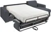 Vente-unique - CALITO Sofa Stoff GrauGrau - B 223 cm152 cm x H 93 cm x L 298 cm Bild 4