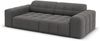 Micadoni Sofa Jennifer 3-Sitzer Samt Grau Bild 3