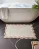 Badematte NANGAL Braun Beige 60 x 90 cm Baumwolle Bild 3