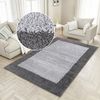 OTTO home Hochflor-Teppich Liams, rechteckig, Höhe: 30 mm, mit Bordüre, besonders weich und kuschelig, Wohnzimmer, Schlafzimmer Bild 2