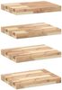 vidaXL Schweberegale 4 Stk. 60x30x4 cm Massivholz Akazie Unbehandelt 3279450 Bild 2