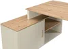 Vente-unique - ROMIARA Büromöbel Holz, Platte BeigeBeige - B 120 cm x H 76 cm x L 174 cm Bild 5