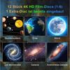 SERBASIC LED Nachtlicht Sternenhimmel Projektor,13 in 1 Galaxy Projector mit Timer für Kinder, Planetarium Projector für Room Decor, für Kinder Erwachsene, Sternenprojektor Weihnachtsgeschenke Bild 2